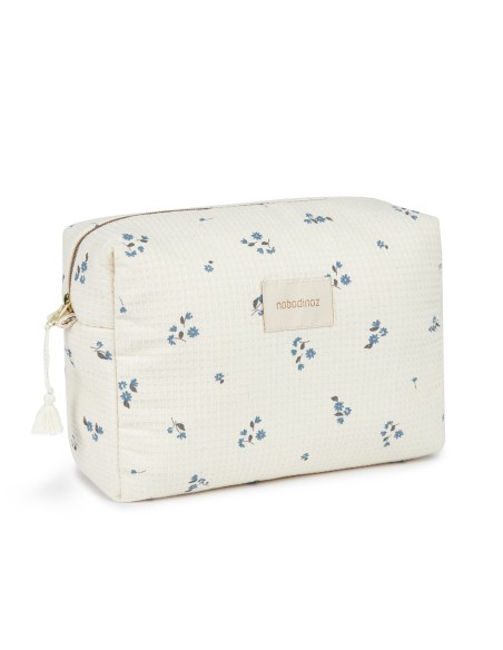 Trousse de Toilette Diva Nid d'Abeille Lily Blue