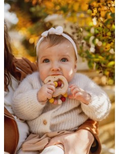 Jouet de dentition Petit Éléphant bois et silicone... 2