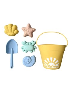 Set de Jeux de plage en silicone Jaune - Ratatam