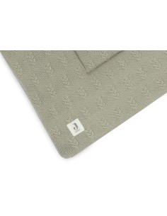 Nid d'ange Chancelière Vert Olive tricot Grain et polaire 2