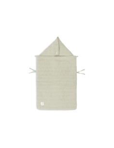 Nid d'ange Chancelière Vert Olive tricot Grain et polaire