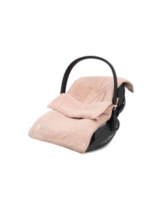 Nid d'ange Chancelière Wild Rose tricot Grain et polaire