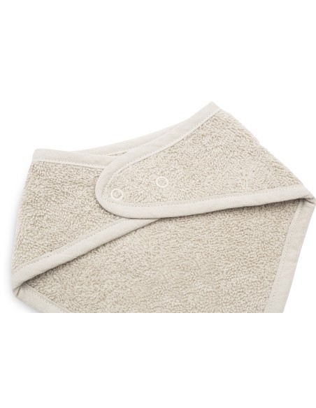 Lot de 2 Bavoirs bandana Éponge Beige Nougat