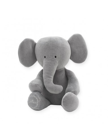 peluche elephant gris
