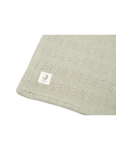 Couverture en maille tricotée Grain et polaire...