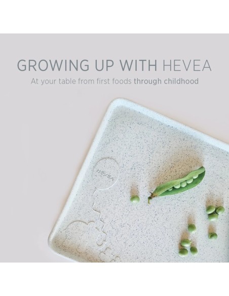 Set de table à rebords & ventouses en Caoutchouc Naturel