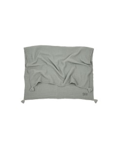 Couverture Wabi-Sabi Azure en Coton Biologique 65 x 100cm 2