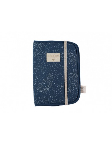 Protège-carnet de santé Bleu nuit