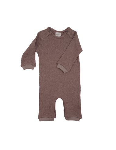 Combinaison pyjama Prune Knit en coton biologique