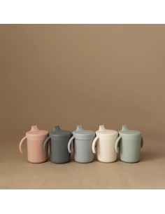 Gobelet d'apprentissage à bec et anses Crème 2