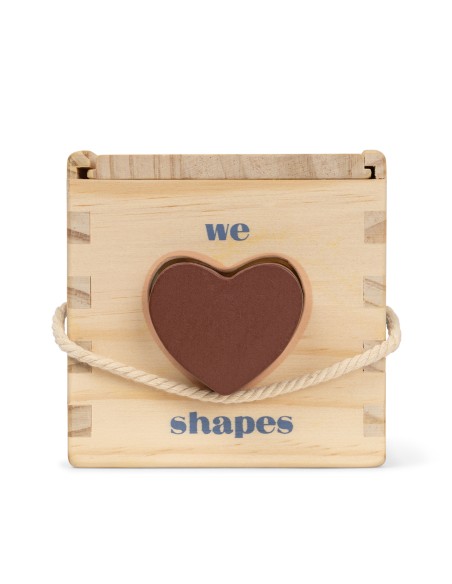 Boîte à formes en bois Moon Cloud Star Konges Slojd