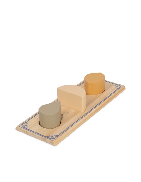 Boîte à formes en bois Moon Cloud Star Konges Slojd