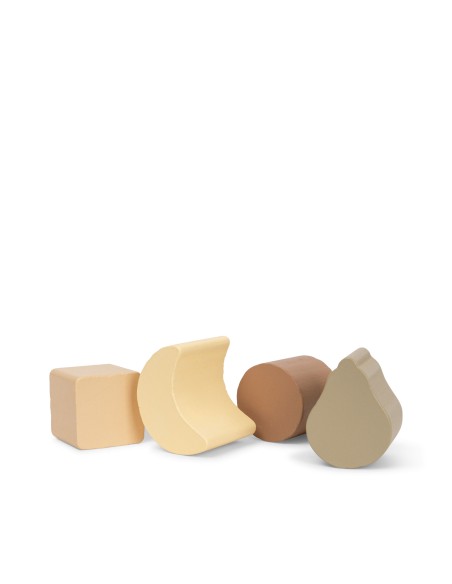 Boîte à formes en bois Moon Cloud Star Konges Slojd