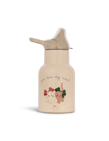 Petite Gourde isotherme à paille 250 ml Kitty Konges Slojd