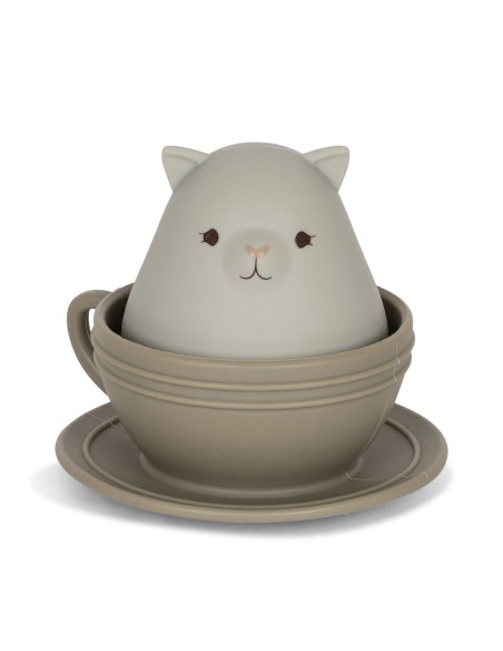 Set de jouets de bain Tasses, Carafe et Animaux Stone