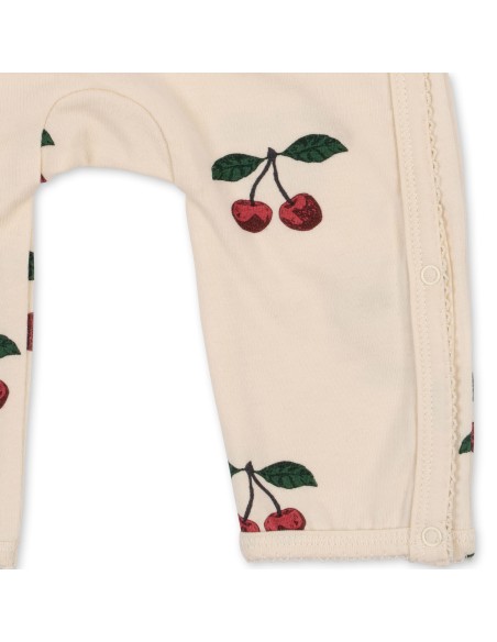 Combinaison Pyjama croisé en coton biologique Ma Grande Cerise