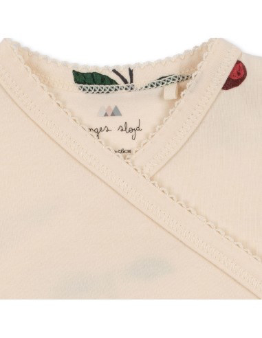 Combinaison Pyjama croisé en coton biologique...