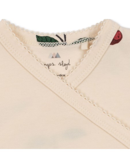 Combinaison Pyjama croisé en coton biologique Ma Grande Cerise