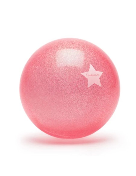 Ballon Pailleté Rose Summer Chat 15 cm - Ratatam