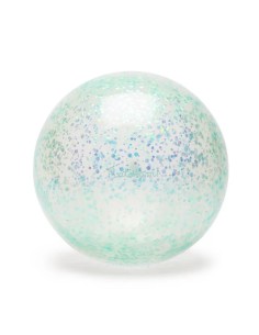 Ballon Bulles Pailleté Bleu Mouton 10 cm - Ratatam 2