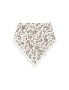 Lot de 2 bavoirs bandana en coton imprimé Retro Flower 2