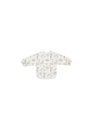 Bavoir imperméable avec manches Dreamy Mouse Blanc
