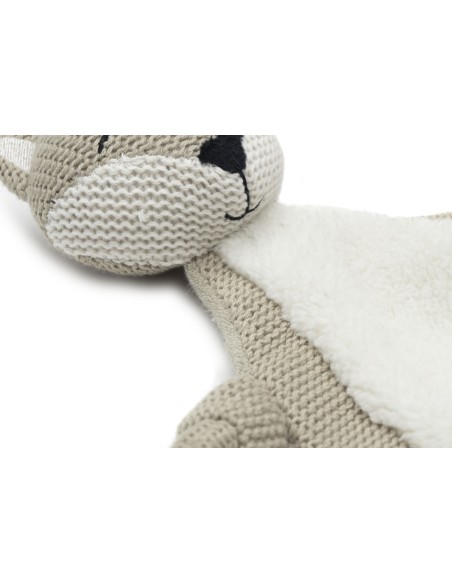 Doudou attache-tétine Renard