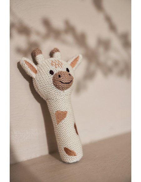Hochet Petite Girafe en Crochet