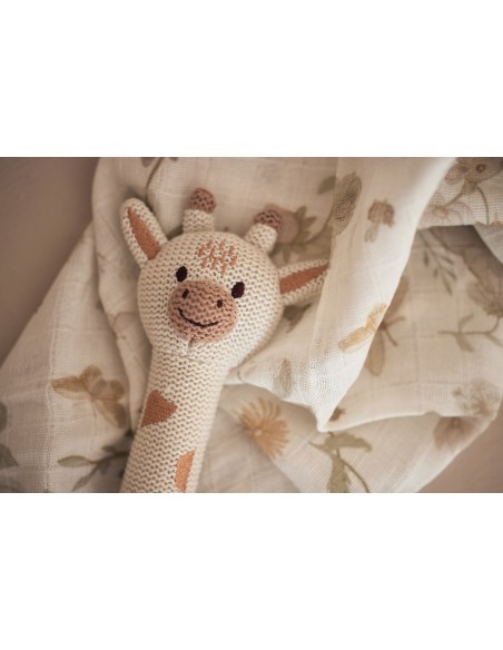 Hochet Petite Girafe en Crochet