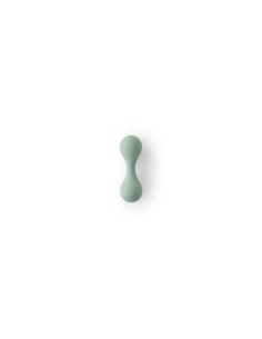 Maracas Hochet en Silicone Vert Mushie 2