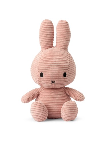 Peluche Miffy Velours Côtelé Rose Pâle