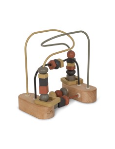 Circuit à Billes et à Formes en Bois FSC Beige 2