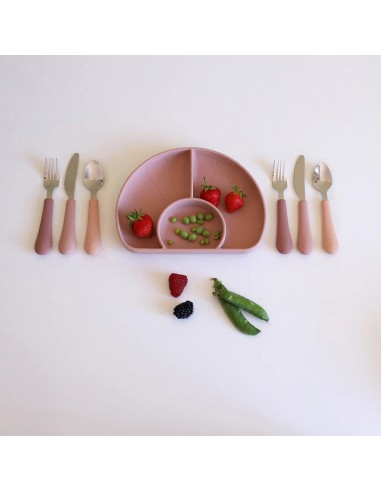 Set de petits couverts en inox Rose Mix