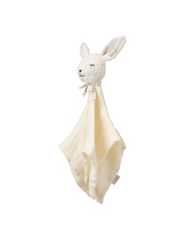 Doudou Lange Lapin Bunny Antique White CamCam