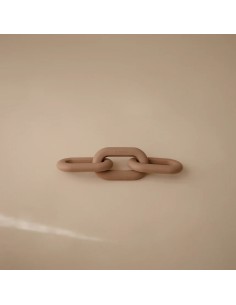 Jouet de dentition Maillons Beige Natural 2