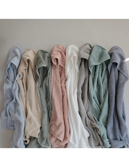 Cape de bain Bleue Tradewinds en Coton Bio