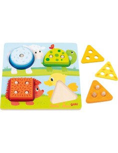 Tablette à ranger Animaux et Chiffres