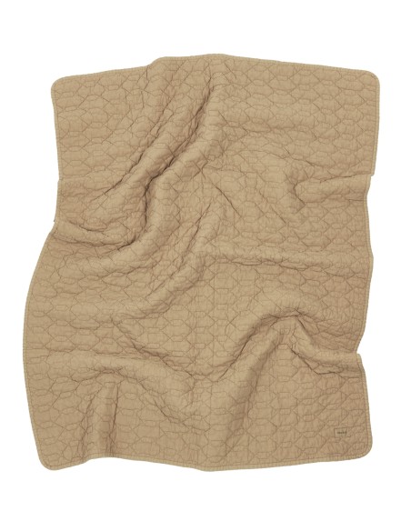 Couverture Wabi-Sabi Sesame en Coton Biologique 135 x 100cm