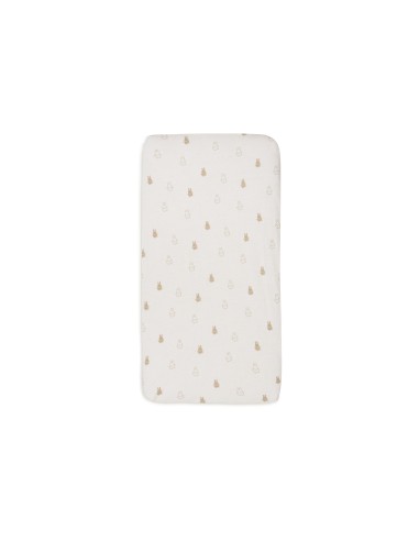 Drap housse en jersey de coton Happy Miffy 60x120cm