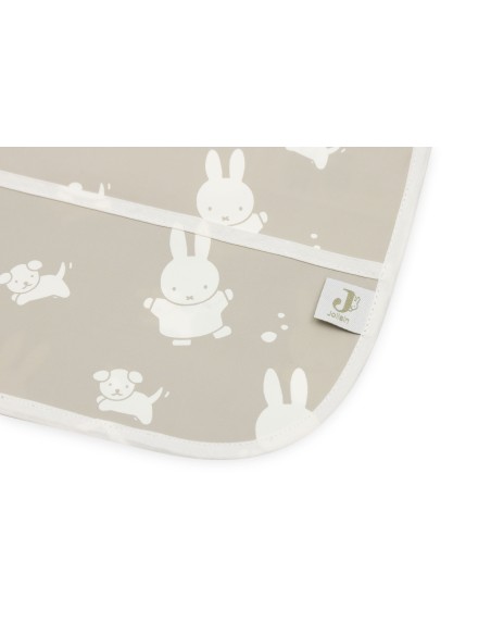 Bavoir imperméable avec manches Happy Miffy & Snuffy Olive Green