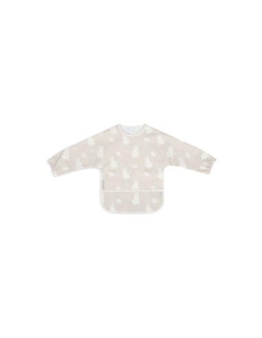 Bavoir imperméable avec manches Happy Miffy & Snuffy Nougat