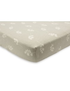 Drap housse en jersey de coton Twig Olive green 70x140cm 2