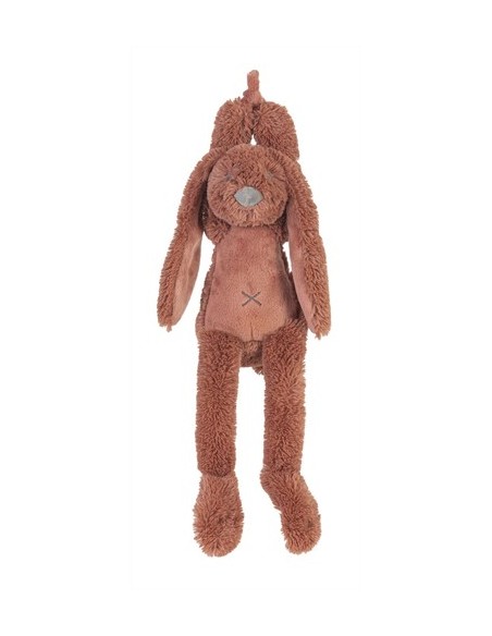 Peluche musicale Lapin Richie Rusty Rouille