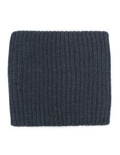 Tour de cou Snood Swann Marine en Laine de Mérinos