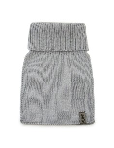 Tour de cou Col roulé Kim Gris chiné en Laine de Mérinos