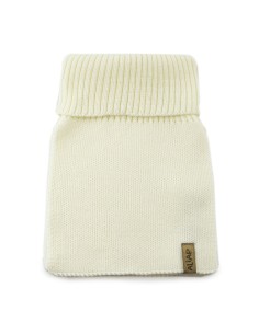 Tour de cou Col roulé Kim Ivoire en Laine de Mérinos