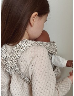 Petit Porte-poupée Konges Slojd à bretelles - Lemon 2