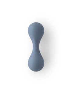 Maracas Hochet en Silicone Bleu Mushie
