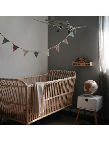 Guirlande de Fanions Gaze de Coton Mushie