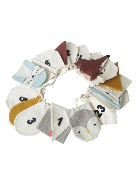 Calendrier de l'Avent Hibou - Amis de la Forêt